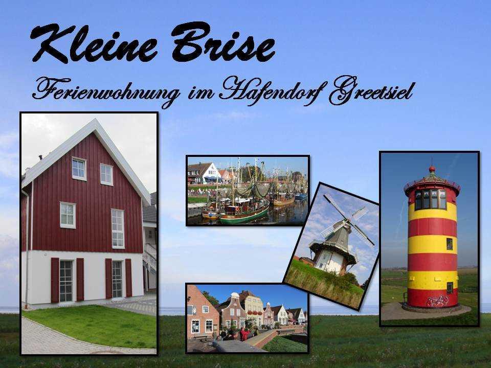 Fewo Kleine Brise Greetsiel Lägenhet Exteriör bild